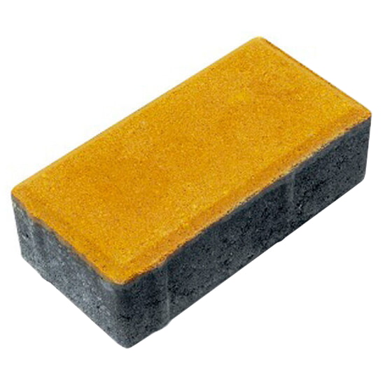 Брусчатка 60х100х200 Ландшафт Желтая (12м2)