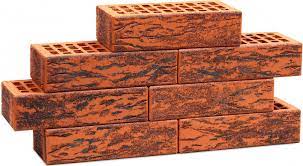Кирпич керамический ВКЗ 1НФ М-150 Красный Графит Руст (480шт) ВРЕМЕННО НЕ ПРОИЗВОДИТСЯ