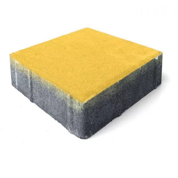 Квадрат 100х100х40мм Ландшафт Желтый (18м2)