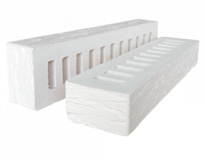 Кирпич ригельный Красная Гвардия ригель белый  ROCK  М-150 (570) (350-50-85)