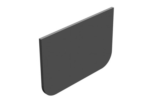 Заглушка торцевая для лотка водоотводного Gidrolica Light, пластиковая