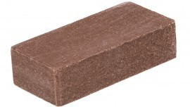 Кирпич Гиперпресс ДС 1НФ Гладкий Темный Шоколад (320) Полнотелый
