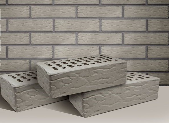 Кирпич керамический Терекс 1НФ  Серый Рустик  М-175 (480 шт)