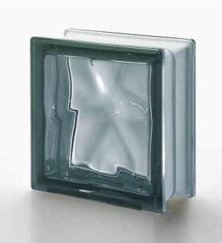 Стеклоблок окрашенный в массе 19*19*8 см Vetroarredo Нордика