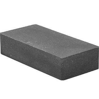 Кирпич Гиперпресс ДС 1НФ Л+Т (фаска) Асфальт (320)  Пуст