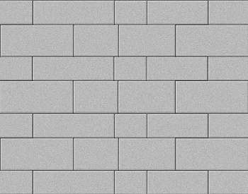 Тротуарная плитка Арт-Сити 60 мм белый БЕТТЕКС (10,956м2, в ряду 0,913м2)