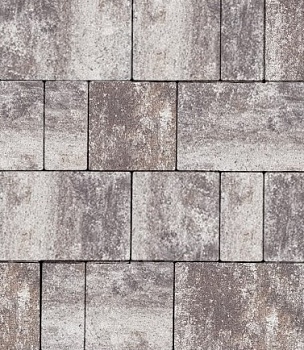 Тротуарная плитка Старый Город 40мм Хаски (17,6м2/поддон; 0,88м2/ряд) ХЕСС СТРОЙ