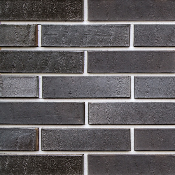 Кирпич ТМ "RECKE" 1НФ черный "доломит"