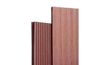 Террасная доска HARVEX MAGNUS двусторонняя вельвет/дерево терракот 140*27*4 мм 3 м