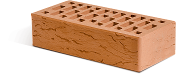 Кирпич керамический Маркинский 1НФ Красный Риф M125-150 (480шт)
