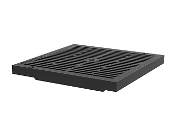 Решетка пластиковая для дождеприемника 300*300 Стилот