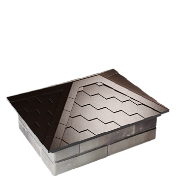 КОЛПАК 390*520 EVEREST Коричневый