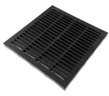 Решетка к водоприемнику Gidrolica 300*300мм пластиковая 208