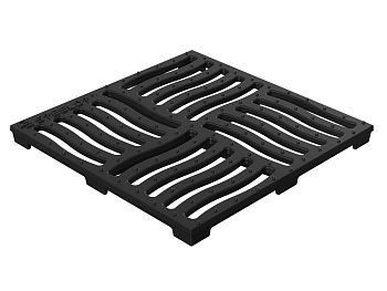 Решетка чугунная 300*300 Стилот