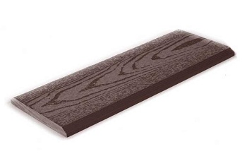 Торцевая планка Grand Line 118х11 мм Шоколад 3м