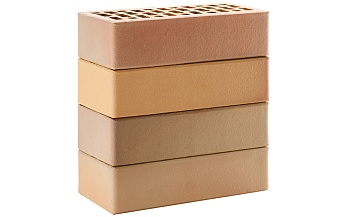 Кирпич керамический ЛСР 1НФ М-150 Пшеничный Флеш Гладкий (480шт)