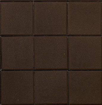 Тротуарная плитка Квадрат 40х100х100 коричневый БЕТТЕКС (13,86м 2, ряд-0,99м2)