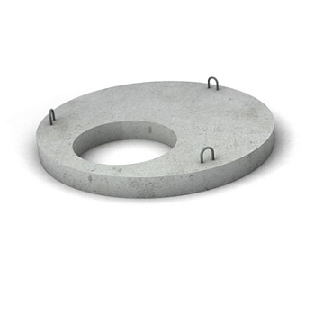 Плита перекрытия колодца ПП 25-25  с отверстием