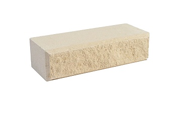 Кирпич Гиперпресс 1НФ АКВАРИД Белый ложок с фаской (270 шт)