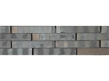 Кирпич Клинкерный Латерм Антик F100 М 300(630 шт) вдп 5% Темно-коричнево-черный