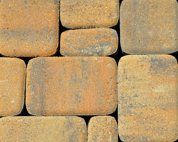 Тротуарная плитка Классико 40 мм Песчанник (В ряду 0,845м2) 16,9м2 ХЕСС СТРОЙ