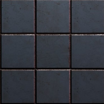 Тротуарная плитка Квадрат 60х200х200 черный БЕТТЕКС (12 м2-1,20 м2-ряд)