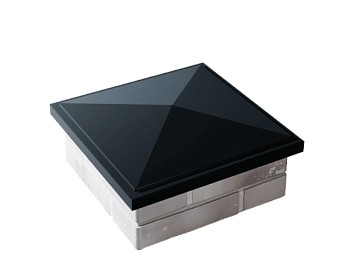 КОЛПАК 385*385/400*400мм BONAmono Черный