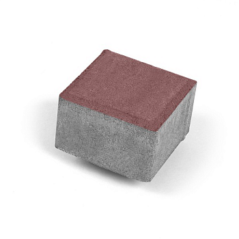 Тротуарная плитка Квадрат 40х200х200мм красный (18м2) Ландшафт