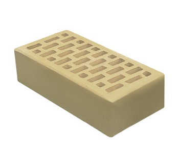 Кирпич керамический Норский 1НФ Слоновая кость М-150 (448шт.)