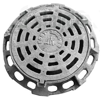 Дождеприемник круглый чугунный ДК(С250) 850х100 (БЖЕЦК)