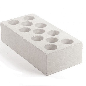 Кирпич силикатный Гулькевичи 1НФ М-150 Белый пуст (448шт)