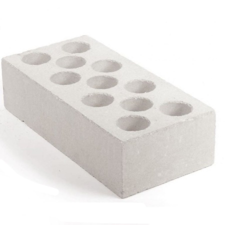 Кирпич силикатный 1НФ белый (448шт) г.Гулькевичи М-150