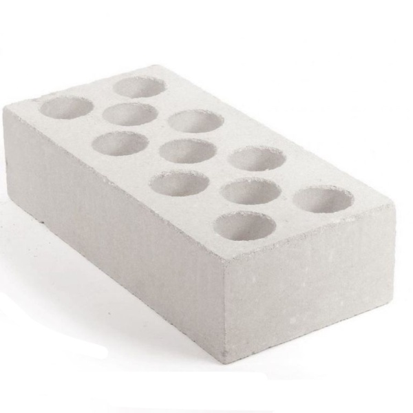 Кирпич силикатный 1НФ белый (448шт) г.Гулькевичи М-150