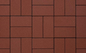 Брусчатка 80х100х200 Красная (В ряду 1,44м2) 14,4м2 ХЕСС СТРОЙ