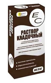 Раствор кладочный ЕС Черный 25кг(54)