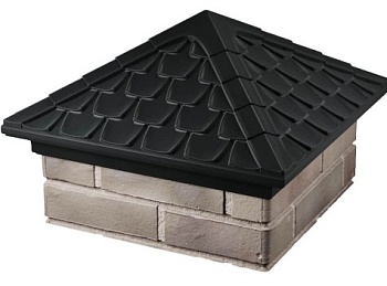 Колпак 385*385 ELBRUS Черный