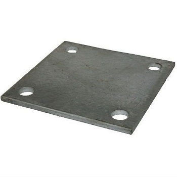 Закладная для штакетника (пластина 100*50*5)