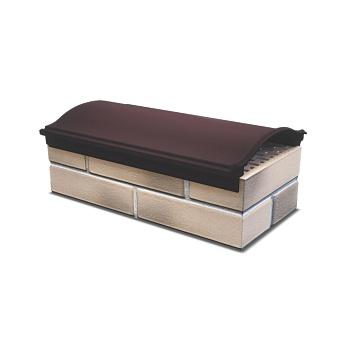 Парапет 385*510 MONBLAN Коричневый