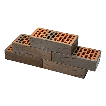 Кирпич Лицевой "БРАЕР кладка" РИФ 1НФ (480шт) акция