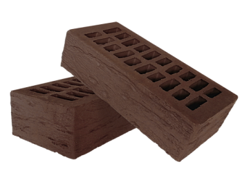 Кирпич керамический Красная Гвардия 1нф коричневый ROCK  М-150-175 (480)