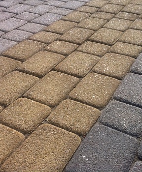 Тротуарная плитка Аурико 40мм колорит пилатус фактурный (12,1м2) Ландшафт