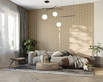 Декоративное покрытие АМК Кирпич Однотонный 502