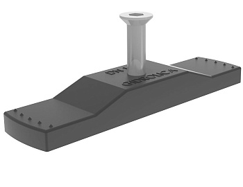 Крепеж Gidrolica для лотка водоотводного пластикового DN100 для арт. 508/1 с винтом 8х35