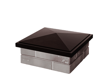 КОЛПАК 385*385/400*400мм BONAmono Коричневый