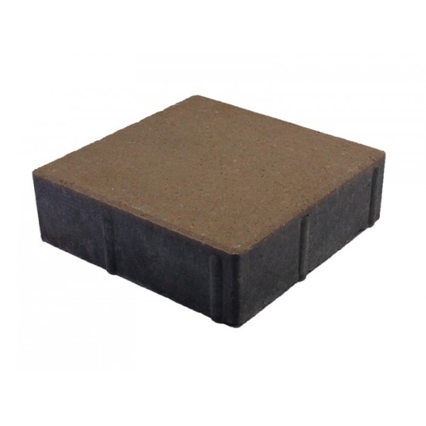 Квадрат 100х100х40мм Ландшафт Коричневый (18м2)