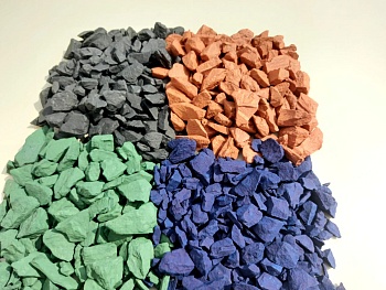 Щебень цветной коричневый фр. 5-20мм 25кг