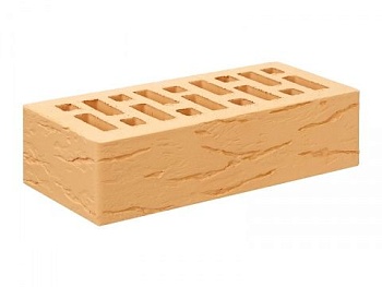 Кирпич керамический Старый Оскол 1НФ Солома рустированный М-175 (480 шт)