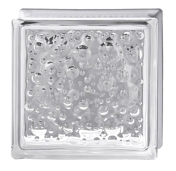 Стеклоблок Капля 19*19*8 см VITRABLOK бесцветный