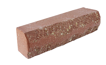 Кирпич Гиперпресс 1НФ АКВАРИД Узор Луч ложок 250х110х65 (270шт) "Персик"