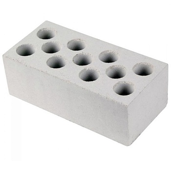 Кирпич силикатный Гулькевичи 1.4НФ М-150 Белый пустотелый (336шт)